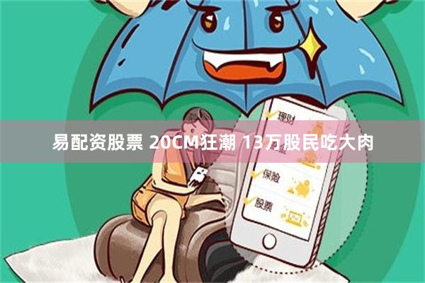 易配资股票 20CM狂潮 13万股民吃大肉