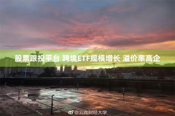 股票跟投平台 跨境ETF规模增长 溢价率高企