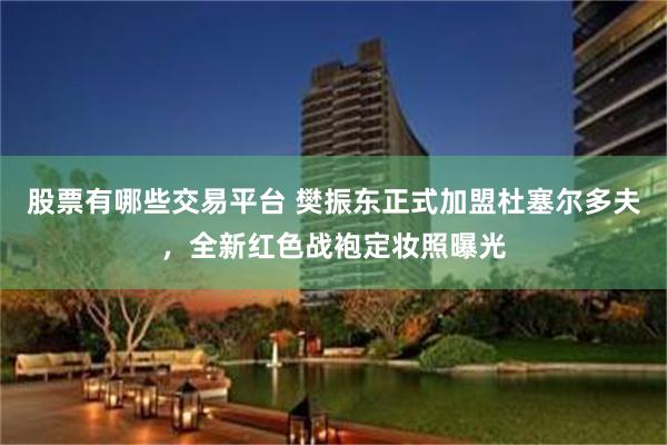 股票有哪些交易平台 樊振东正式加盟杜塞尔多夫，全新红色战袍定妆照曝光