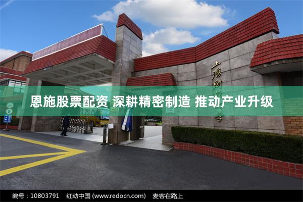 恩施股票配资 深耕精密制造 推动产业升级