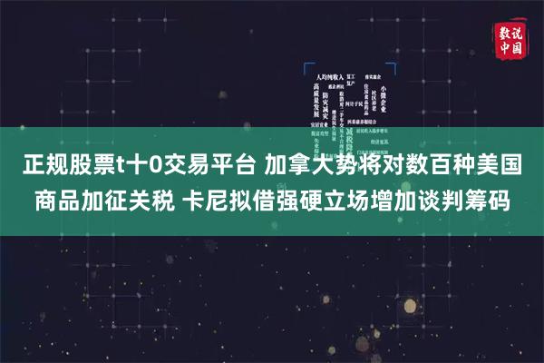 正规股票t十0交易平台 加拿大势将对数百种美国商品加征关税 卡尼拟借强硬立场增加谈判筹码