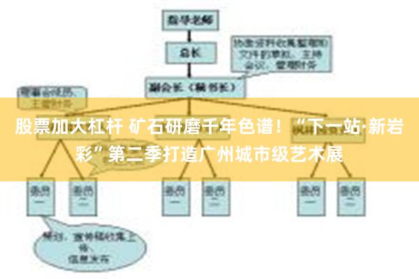 股票加大杠杆 矿石研磨千年色谱！“下一站·新岩彩”第二季打造广州城市级艺术展